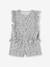 Occasion Wear Blouse + Shorts Set for Girls printed blue 