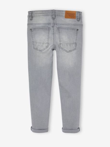 Slim morphological jeans for boys size medium black denim+Dark Blue+Dark Grey+Denim Blue+denim grey+double stone 