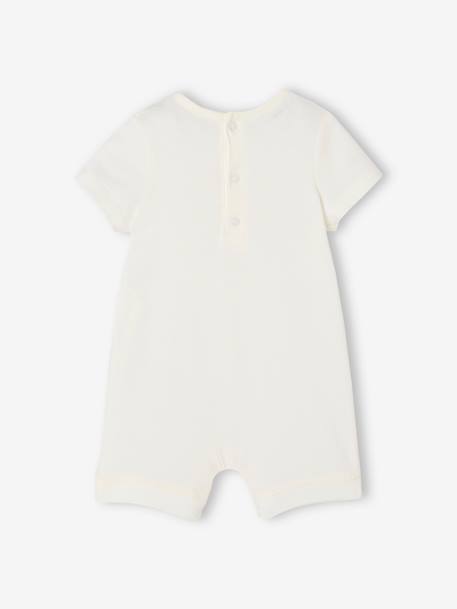 Pack of 2 WINNIE THE POOH Playsuits for Babies, by Disney® ecru 
