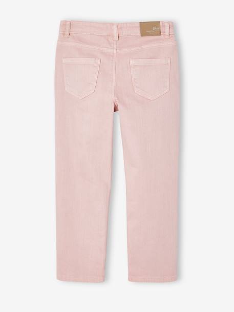 MorphologiK slim trousers for girls anthracite+rosy 