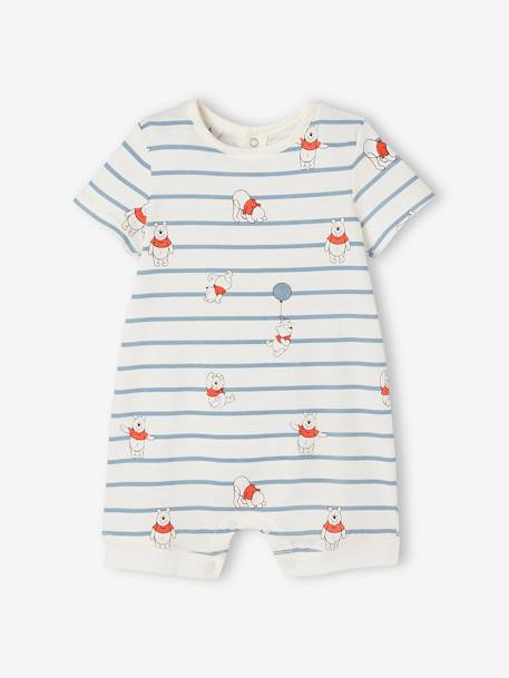 Pack of 2 WINNIE THE POOH Playsuits for Babies, by Disney® ecru 