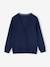 V-neck knitted cardigan BASICS for Boys marl white+navy blue 