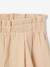 Cotton gauze blouse and shorts ceremony outfit for girls white 