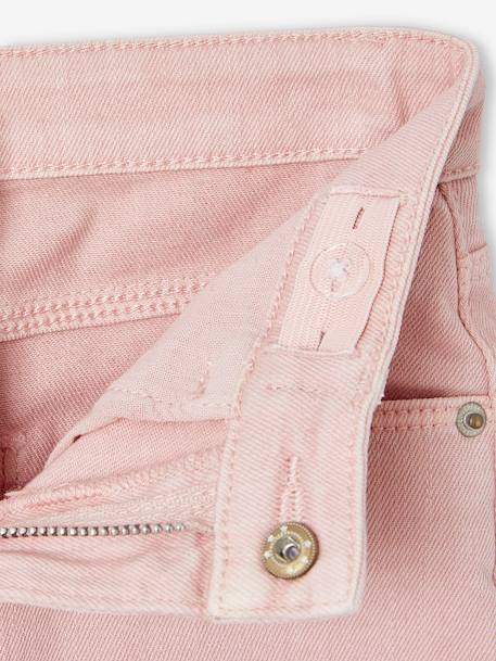 MorphologiK slim trousers for girls anthracite+rosy 