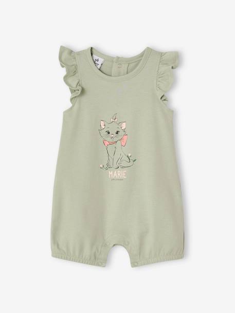 Pack of 2 Marie of the Aristocats by Disney®  Rompers for Babies aqua green 