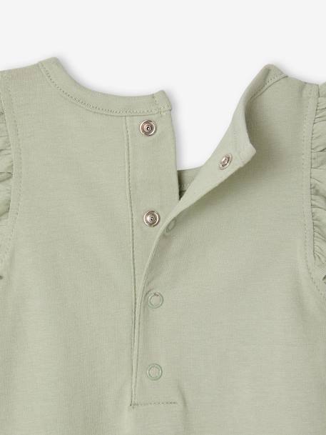 Pack of 2 Marie of the Aristocats by Disney®  Rompers for Babies aqua green 