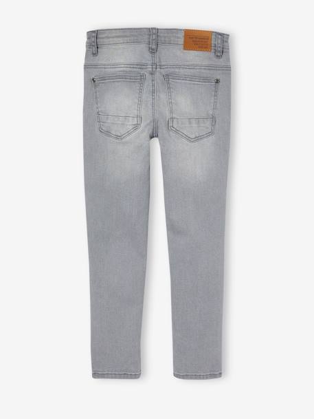 Slim morphological jeans for boys size medium black denim+Dark Blue+Dark Grey+Denim Blue+denim grey+double stone 