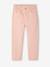 Paperbag trousers for girls with heart pockets rosy 