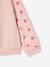 Openwork sleeve sweatshirt for girls pale pink 