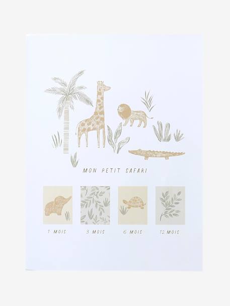 Baby Birth Souvenir Print beige 