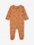 Pack of 2 Safari baby sleepsuits camel 
