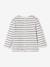 Striped long-sleeved baby t-shirt ecru 