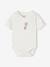 5 pack of short-sleeved baby bodysuits, Hot Air Balloon design ecru 