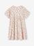 Girl's floral wrap-neck dress multicoloured 