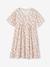 Girl's floral wrap-neck dress multicoloured 