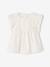 Occasion Wear Blouse in Broderie Anglaise for Girls white 