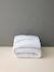 Anti-dust mite microfibre duvet with Bi-ome® treatment white 