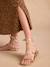 Long Skirt in Cotton Gauze for Maternity, ENVIE DE FRAISE beige+green 