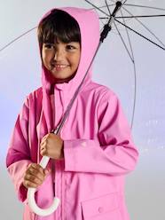 Hooded raincoat for girls