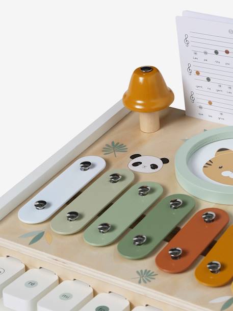 2-in-1 Musical Piano in FSC® Wood, TANZANIE wood 