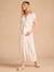 Long Shirt Dress for Maternity & Nursing, ENVIE DE FRAISE beige+black 
