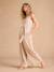Honeycomb Pyjama Jumpsuit for Pregnancy & Nursing, ENVIE DE FRAISE marl beige 