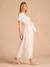Long Shirt Dress for Maternity & Nursing, ENVIE DE FRAISE beige+black 
