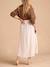 Long Viscose & Linen Skirt for Maternity, by ENVIE DE FRAISE beige 