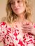 Short Floral Maternity Dress, ENVIE DE FRAISE khaki+red 
