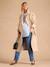 Maternity Trench Coat With Kangaroo Panel, ENVIE DE FRAISE beige 