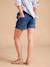 Denim Shorts with Fancy Plait, Detachable Belly Band, ENVIE DE FRAISE double stone 
