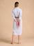 Long Linen-Effect Cotton Shirt Dress For Pregnancy & Nursing, ENVIE DE FRAISE black+striped blue 