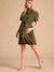 Maternity & Nursing Shirt Dress, ENVIE DE FRAISE khaki 