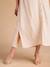 Long Viscose & Linen Skirt for Maternity, by ENVIE DE FRAISE beige 