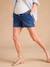 Denim Shorts with Fancy Plait, Detachable Belly Band, ENVIE DE FRAISE double stone 