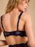 Pack of 2 Lace Bras, ENVIE DE FRAISE navy blue 