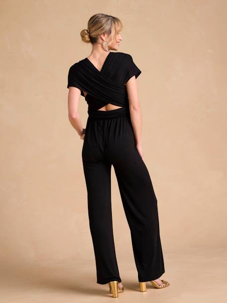 1 Jumpsuit, 7 Fantastic Looks for Maternity by ENVIE DE FRAISE black 