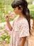 Girl's floral wrap-neck dress multicoloured 