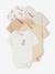 5 pack of short-sleeved baby bodysuits, Hot Air Balloon design ecru 