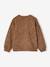 Leopard Sweatshirt for Girls, Mother/Daughter Capsule Capsule, ENVIE DE FRAISE beige+dark grey 