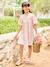 Girl's floral wrap-neck dress multicoloured 