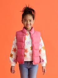 -Sleeveless lightweight padded jacket for girls 