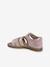 Leather Sandals with Closed Heel for Children, Designed for Autonomy set brown+set pink 
