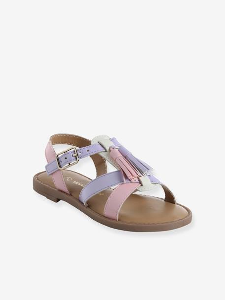 Open-Toe Sandals for Children, Designed for Autonomy multicoloured 