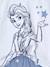 Pyjamas for Girls, Disney® Frozen, Elsa & the Stars sky blue 
