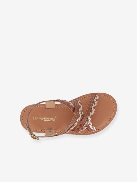 Bomongo Sandals, LES TROPEZIENNES® brown+white 