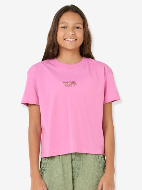 T-Shirt, SUN & SEA CROP RIP CURL rose 