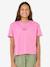 T-Shirt, SUN & SEA CROP RIP CURL rose 