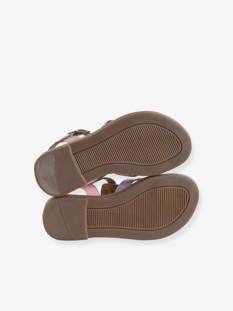 Open-Toe Sandals for Children, Designed for Autonomy multicoloured 