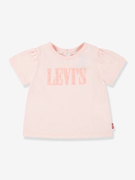 Smocked LEVI'S® baby t-shirt rose 